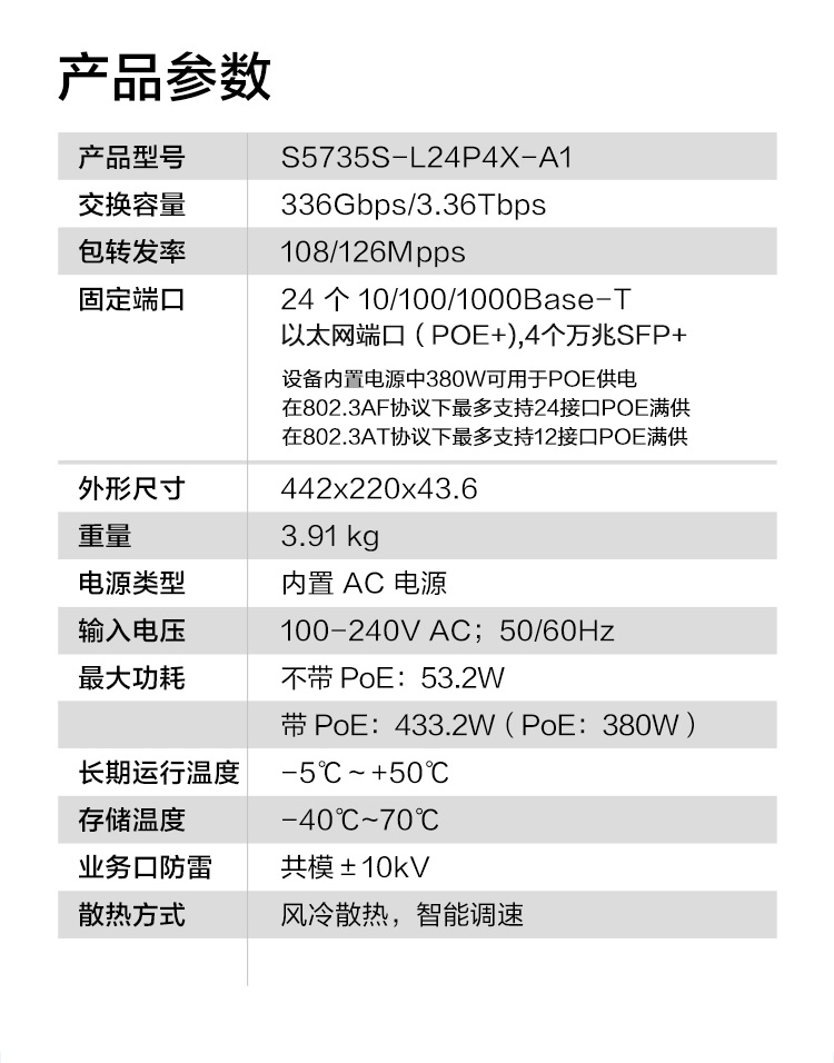 华为企业级交换机